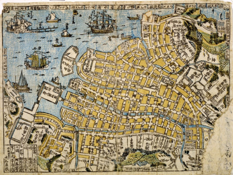Map of Nagasaki