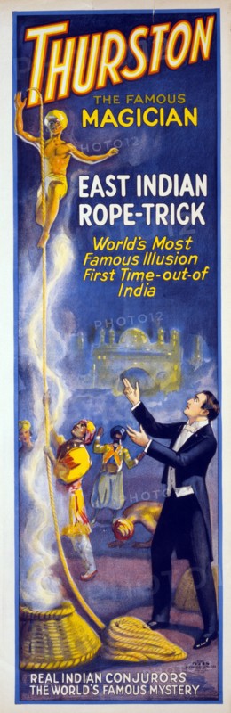 Thurston, the famous East Inidian magician