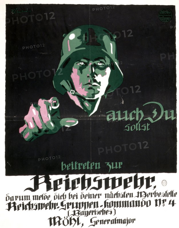 Auch du sollst beitreten zur Reichswehr