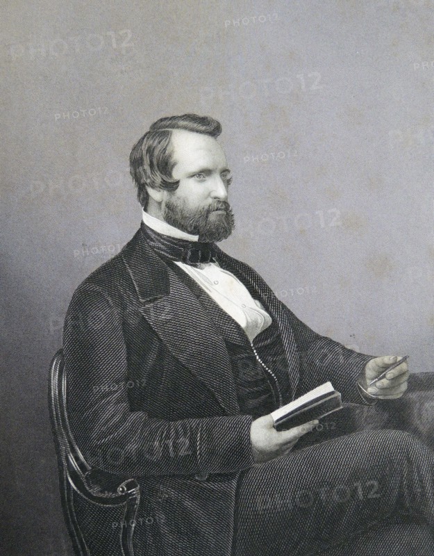 Engraving of Fracis (Frank) Crossley