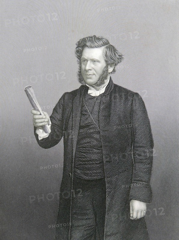 Engraving of Rev. John Cale Miller