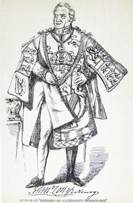 Engraving of Edmund Lodge