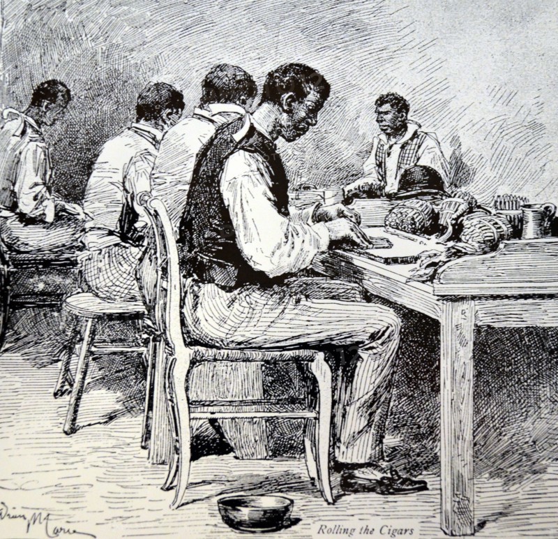 Machado's cigar factory