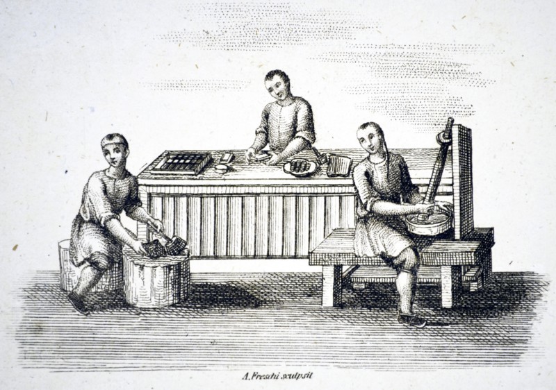 Producing Indian Ink in China