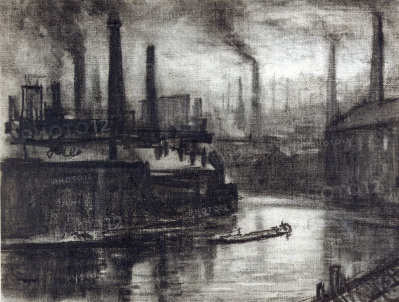 East London by Joseph Pennell