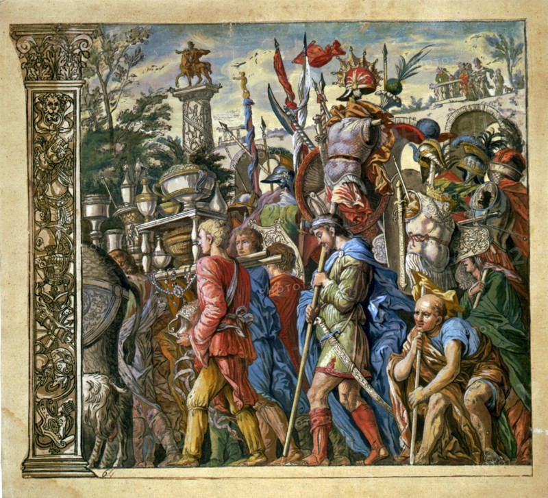 Andreani, The triumph of Julius Caesar