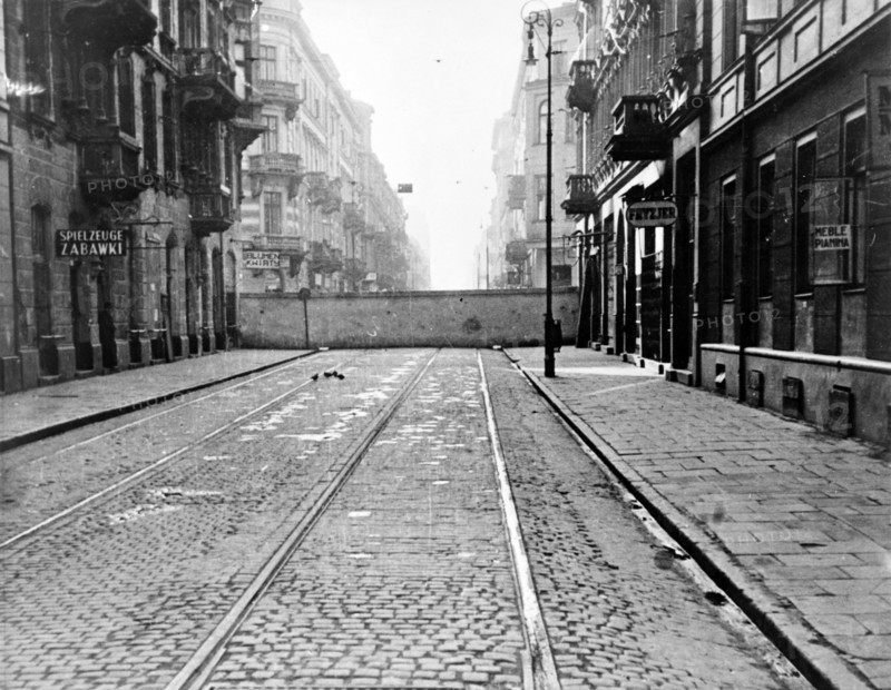 The Jewish ghetto in Warsaw