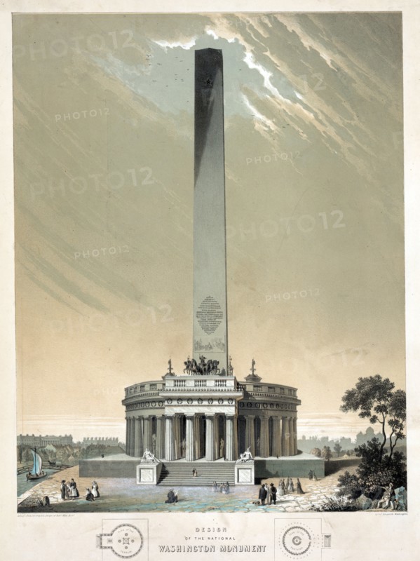 Design of the national Washington Monument