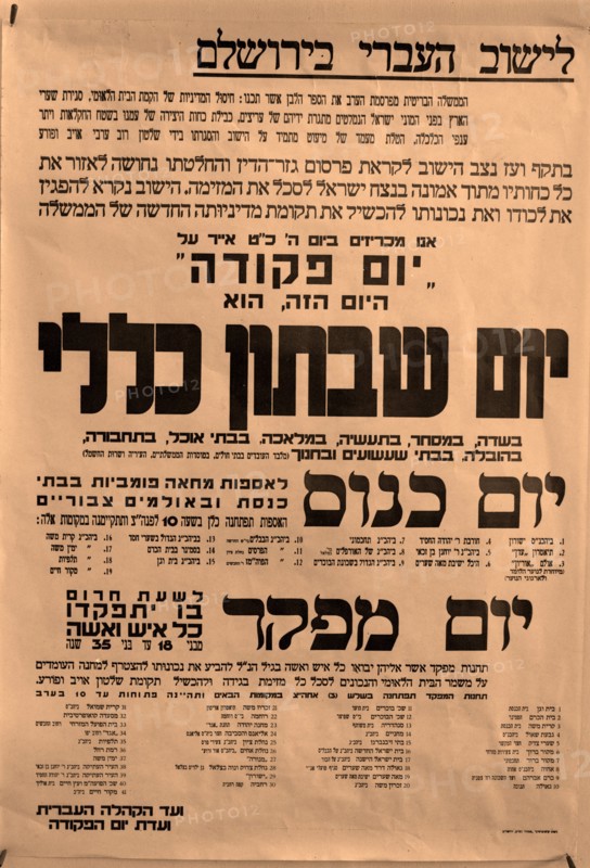 Jewish protest demonstrations against Palestine White Paper