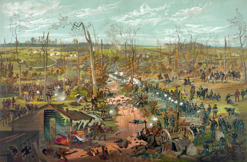 Battle of Shiloh April 6th 1862