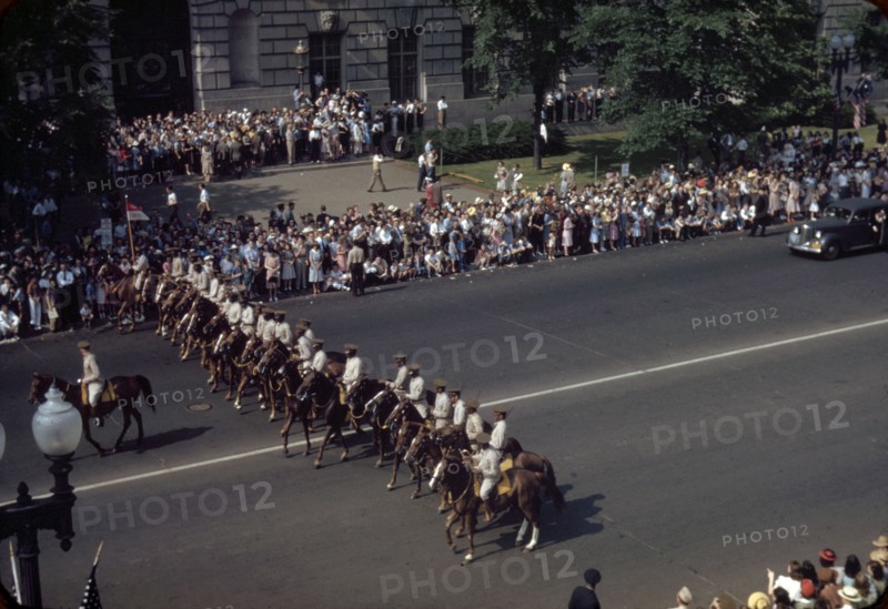 Black troops at the Memorial Day parade