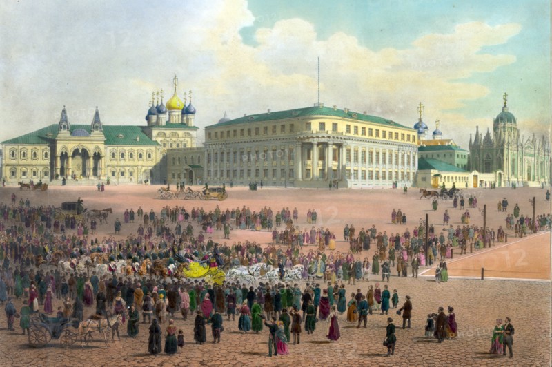 Panoramic view of Moscow