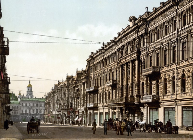 Street scene of Nicolviewskaia