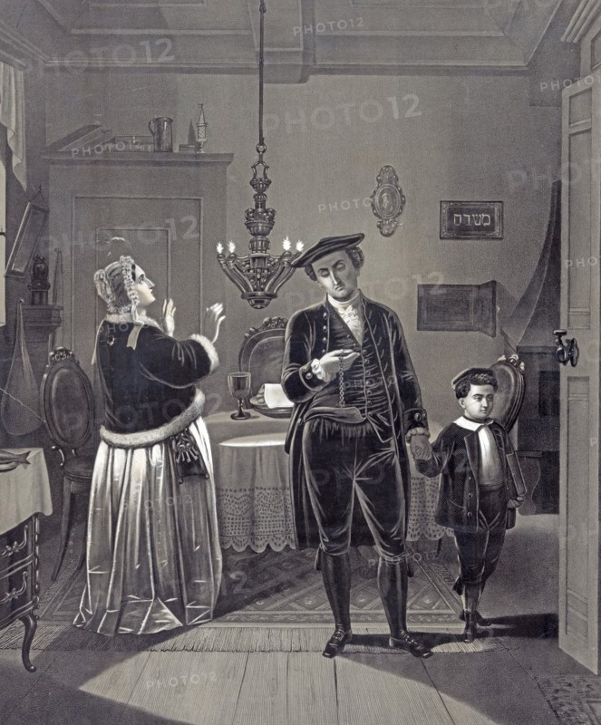 18th Century European Jewish family