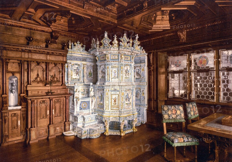 A gothic Decorated room