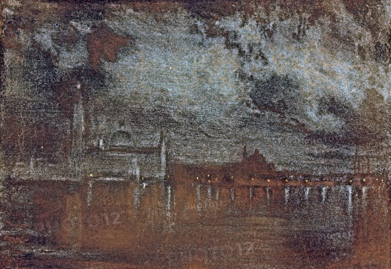 Pennell, Palace at night