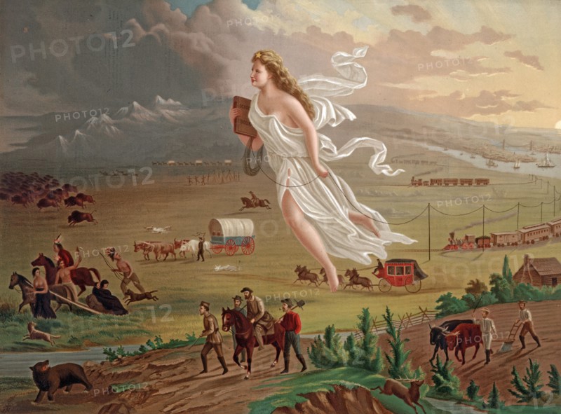 Painting, Manifest Destiny