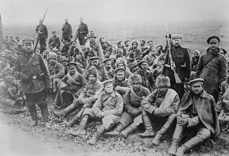 Russian prisoners including ethnic Russians
