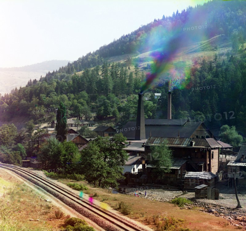 Glass factory in Borzhom