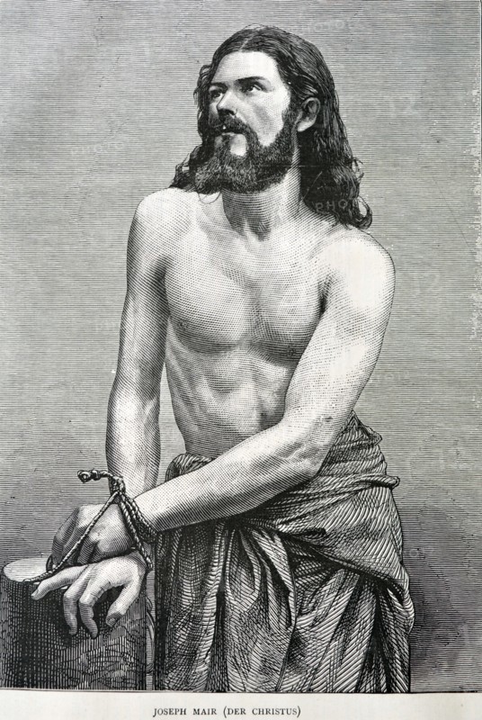 Joseph Mair as Jesus Christ