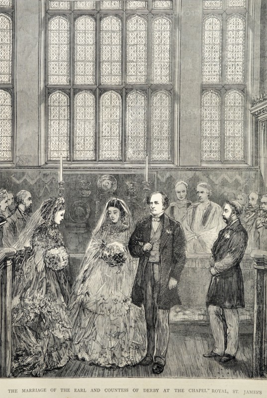The Marriage of the Earl and Countess of Derby