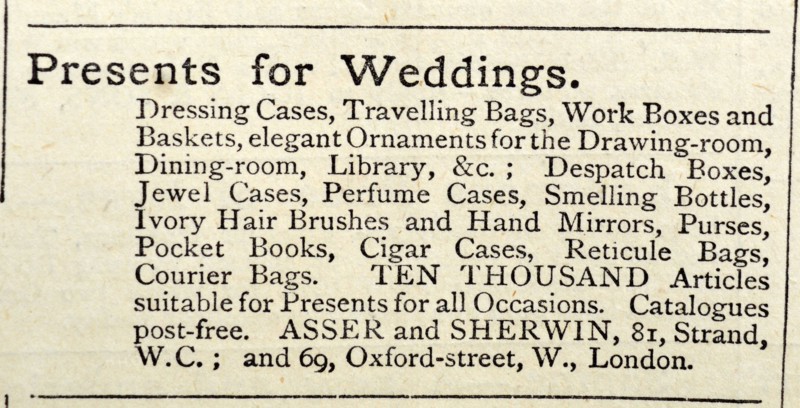 Wedding Present List