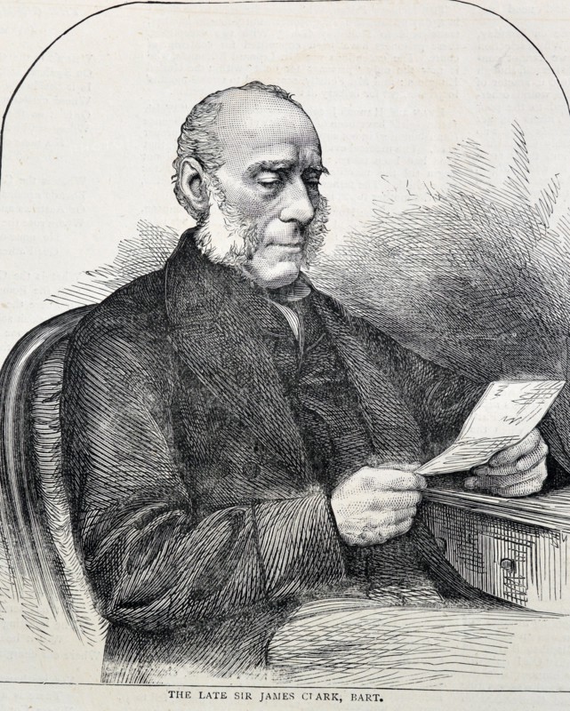Portrait of Sir James Clark, 1st Baronet