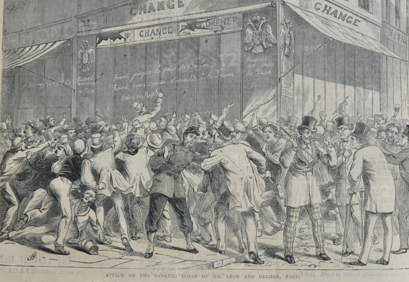 Attack on the Banking House of MM. Leon and Dreher