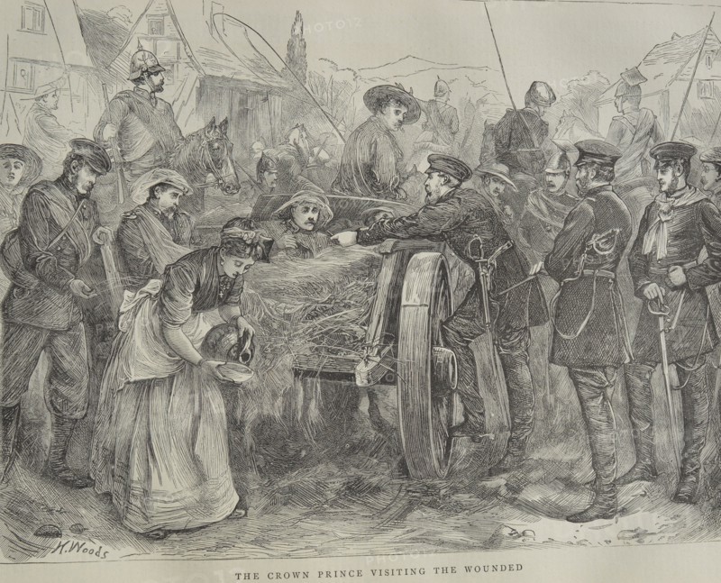 The Crown Prince Visiting the Wounded
