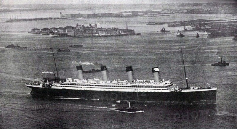 Photograph of the RMS Olympic