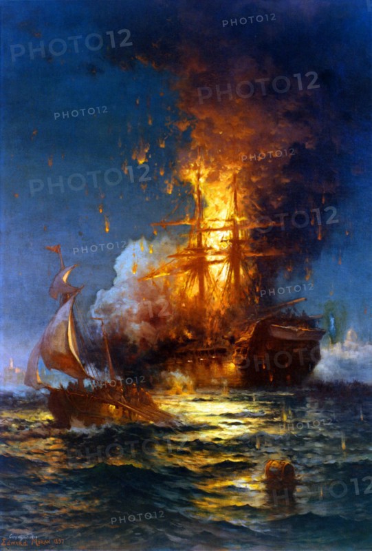 Burning of the Frigate Philadelphia