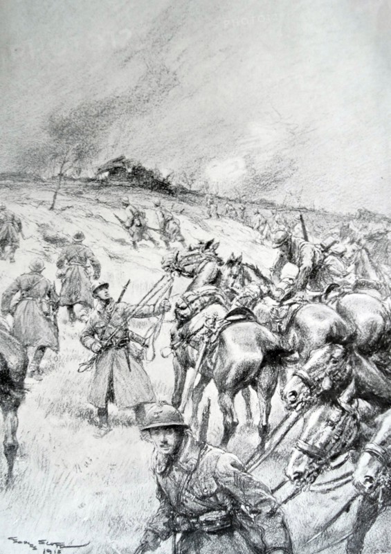 French soldiers during WWI