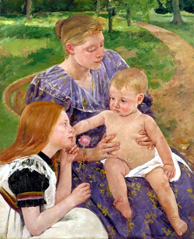 Mary cassatt 1844-1926 The Family