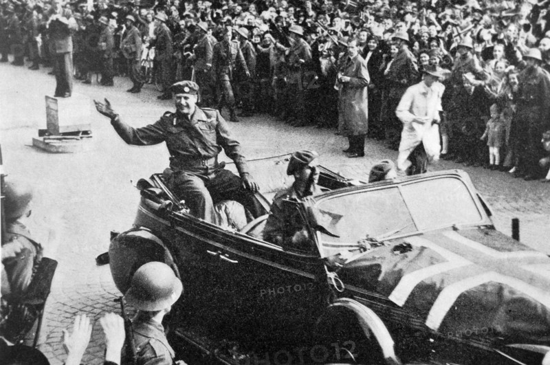 Prince Olav of Norway returns home