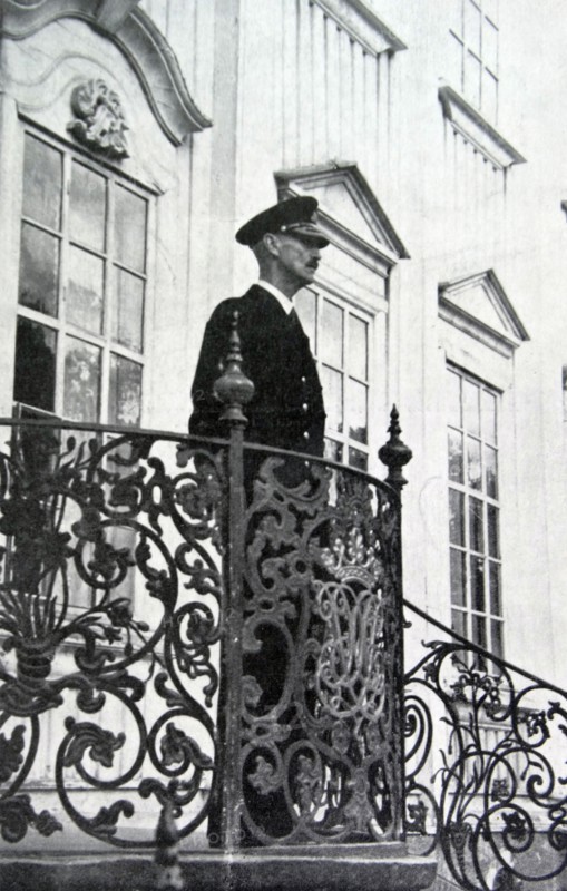 King Haakon of Norway, on his return to Oslo in 1946