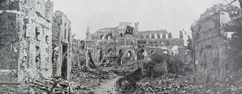 WWI: American forces enter Thiaucourt. 1919