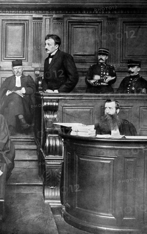 Raoul Villain on trial 1919 for the  assassination of the French socialist leader Jean Jaures