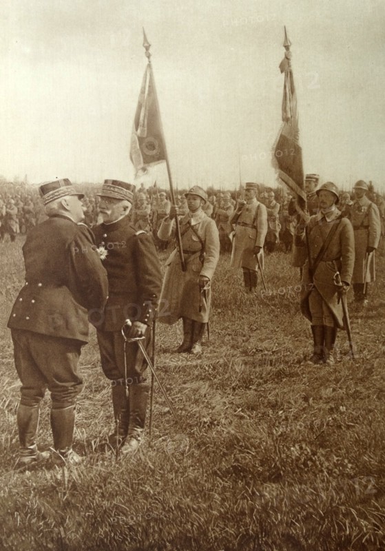 French generals Joffre and Balfourier