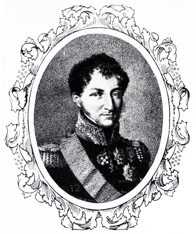 portrait of Ernest I;   Duke of Saxe-Coburg and Gotha