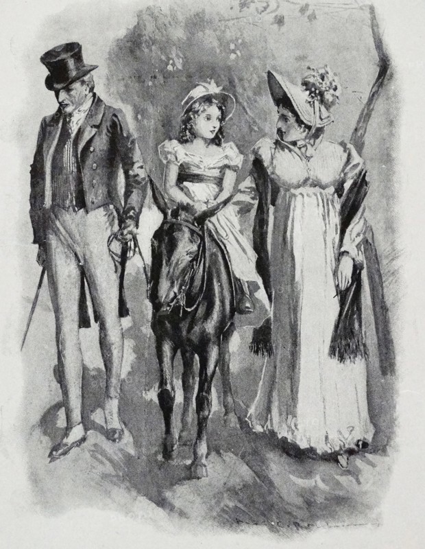 Princess (later Queen) Victoria and her mother
