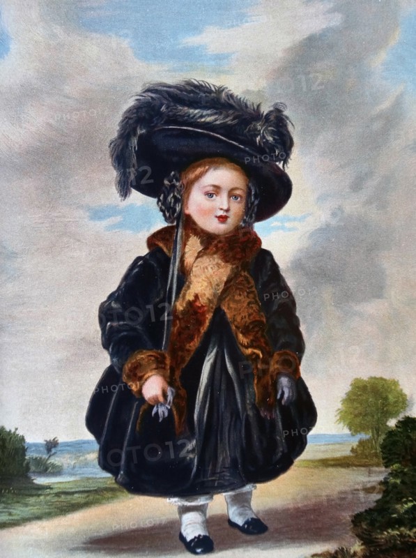 Princess (later Queen) Victoria; at age four 1823