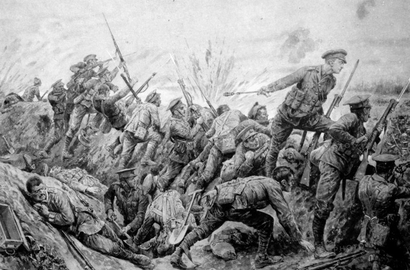 British Army captured Hill 60; a low rise to the south-east of Ypres