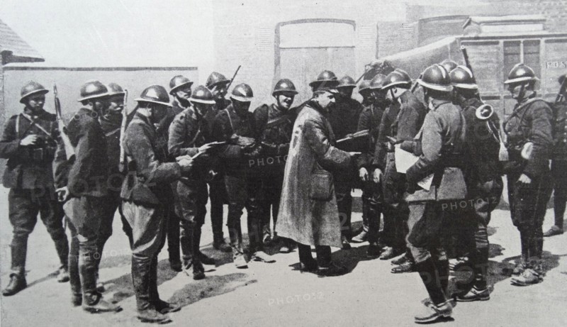 A Belgian position at Flanders during WWI 1915