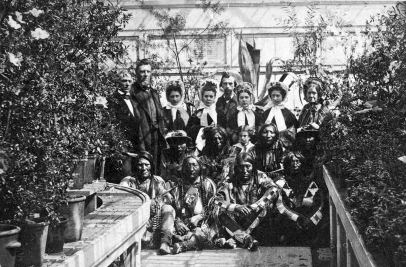 The Southern Plains delegation during the Civil War