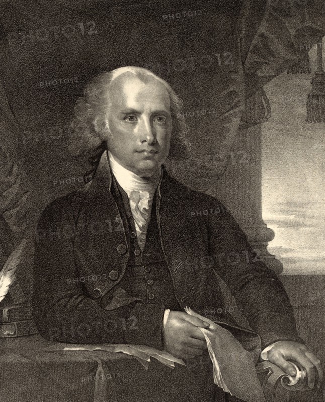 James Madison, fourth President of the United States