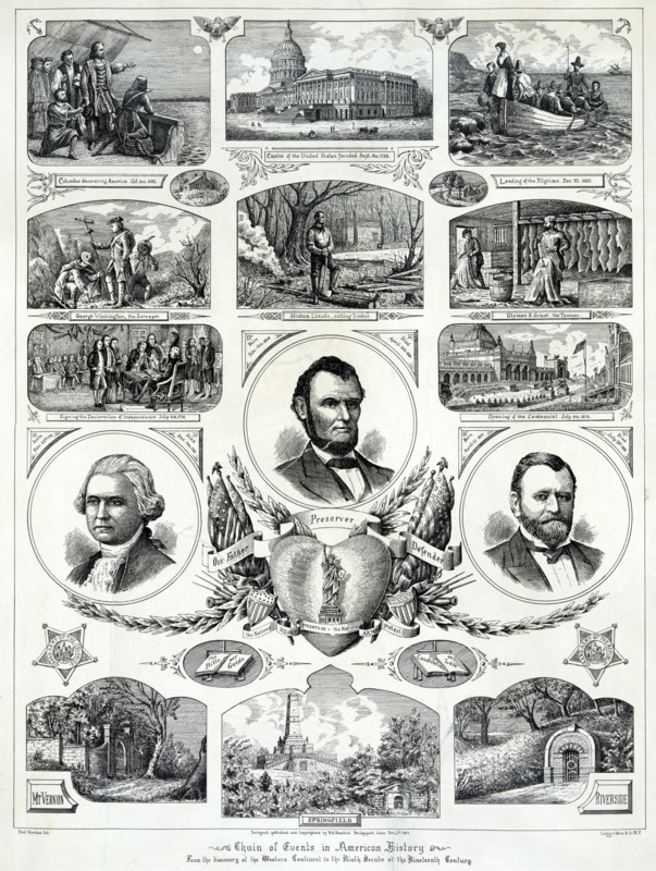 Select events from American history