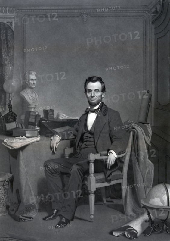 United States president Abraham Lincoln.