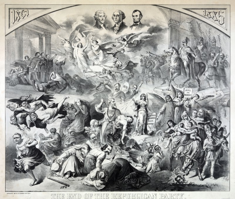 The end of the Republican Party after 'The Destruction of Jerusalem'