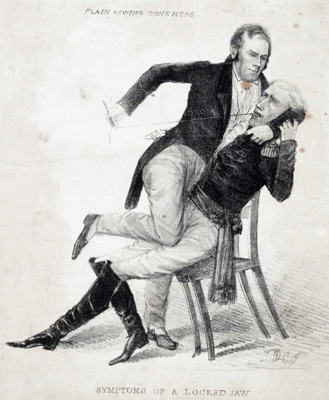 Antagonism between Clay and Jackson