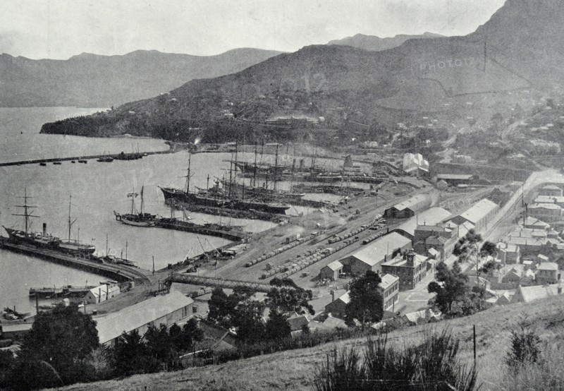 Photograph of Lyttelton Harbour